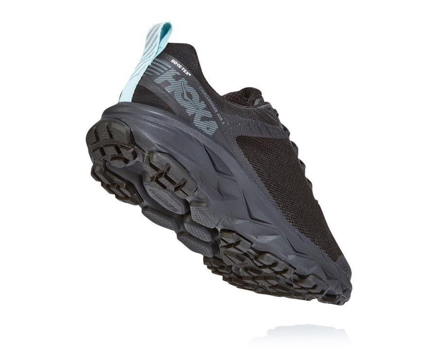 Zapatillas Trail Hoka One One Mujer - Challenger Atr 5 Gore-Tex - Negras - GBV580197